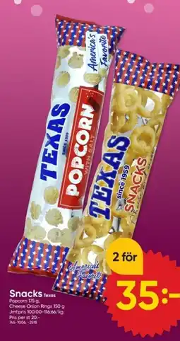 DollarStore Texas Snacks erbjuda
