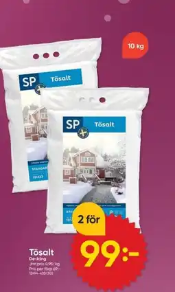 DollarStore Tösalt De-Icing erbjuda