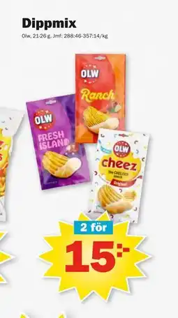 Pekås Dippmix erbjuda