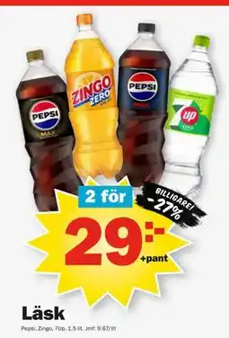 Pekås Läsk erbjuda