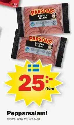 Pekås Pepparsalami erbjuda