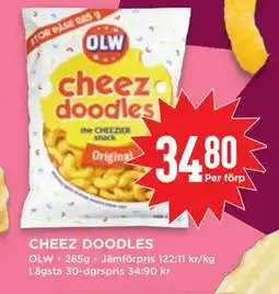 Willys CHEEZ DOODLES erbjuda