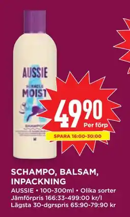 Willys SCHAMPO, BALSAM, INPACKNING erbjuda