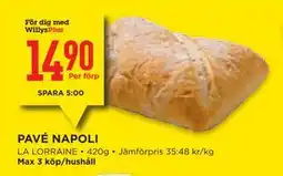 Willys Hemma PAVÉ NAPOLI, Medlemspris erbjuda