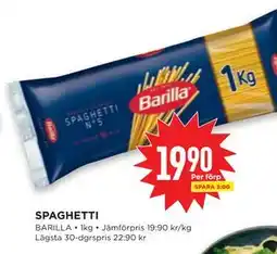 Willys Hemma SPAGHETTI erbjuda