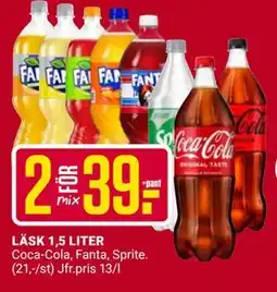 ÖoB LÄSK 1,5 LITER erbjuda