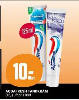 ÖoB AQUAFRESH TANDKRÄM, Medlemspris erbjuda