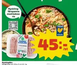 Coop Daglivs Kycklingfärs erbjuda