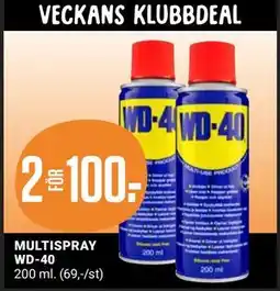 ÖoB MULTISPRAY WD-40, Medlemspris erbjuda