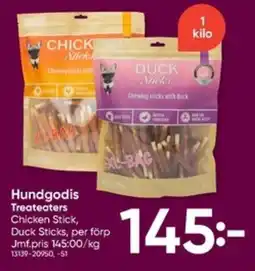 DollarStore Hundgodis Treateaters erbjuda