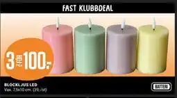 ÖoB BLOCKLJUS LED, Medlemspris erbjuda