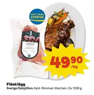 Coop Daglivs Fläsklägg erbjuda