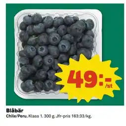 Coop Daglivs Blåbär erbjuda