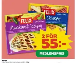 Coop Daglivs Matpaj, Medlemspris erbjuda