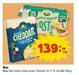 Coop Daglivs Ost erbjuda