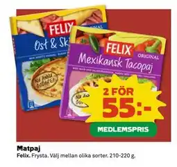 Coop Daglivs Matpaj, Medlemspris erbjuda