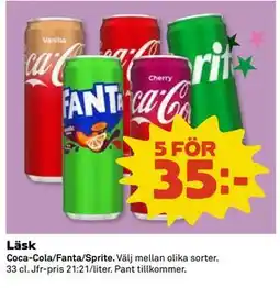 Coop Daglivs Läsk erbjuda