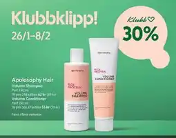 ICA Kvantum Apolosophy Hair, Medlemspris erbjuda