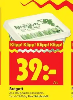 ICA Kvantum Bregott erbjuda