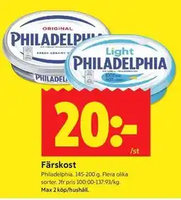 ICA Kvantum Färskost erbjuda