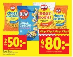 ICA Kvantum Chips, Cheez erbjuda