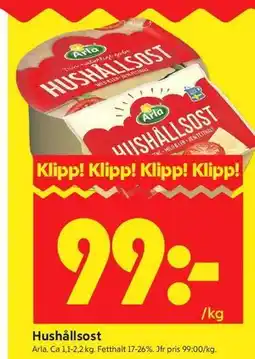 ICA Kvantum Hushållsost erbjuda