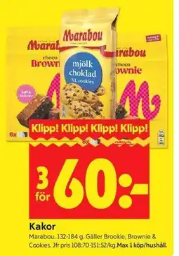 ICA Kvantum Kakor erbjuda