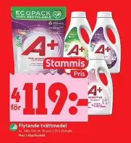 ICA Kvantum Flytande tvättmedel, Medlemspris erbjuda