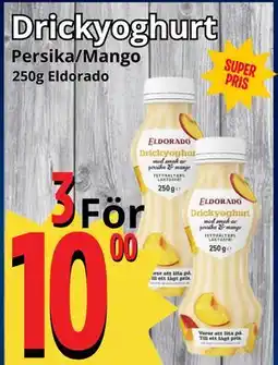 Supergrossen Drickyoghurt erbjuda