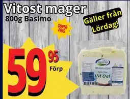 Supergrossen Vitost mager erbjuda