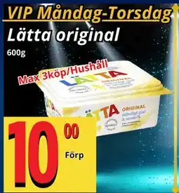 Supergrossen Lätta original, Medlemspris erbjuda