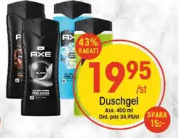 EKO AXE Duschgel erbjuda