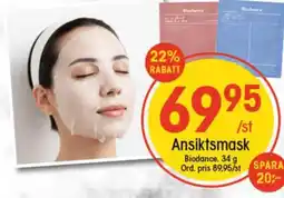 EKO Biodance Ansiktsmask erbjuda