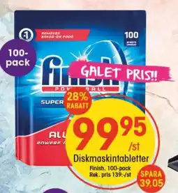 EKO Finish Diskmaskintabletter erbjuda