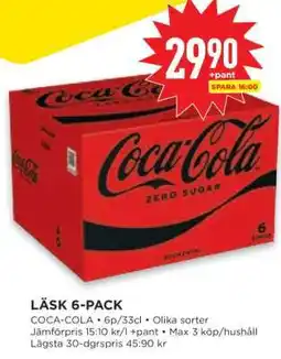 Willys LÄSK 6-PACK erbjuda