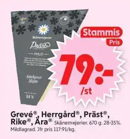 ICA Supermarket Grevé , Herrgård , Präst , Rike , Åra erbjuda