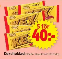 ICA Supermarket Kexchoklad erbjuda