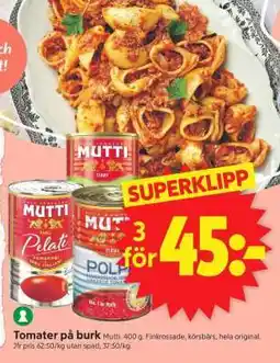 ICA Supermarket Tomater på burk erbjuda