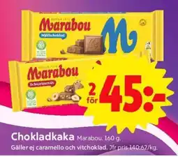 ICA Supermarket Chokladkaka Marabou erbjuda