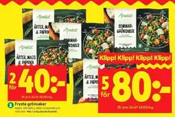 ICA Supermarket Frysta Grönsaker erbjuda