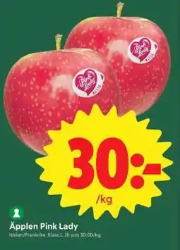 ICA Supermarket Äpplen Pink Lady erbjuda