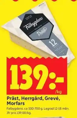 ICA Supermarket Präst, Herrgård, Grevé, Morfars erbjuda