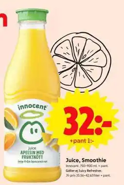 ICA Supermarket INNOCENT Juice erbjuda