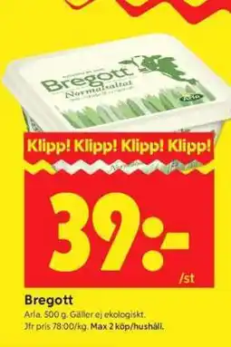 ICA Supermarket BREGOTT erbjuda