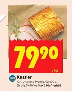 ICA Supermarket KASSLER erbjuda