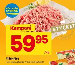 City Gross Fläskfärs erbjuda