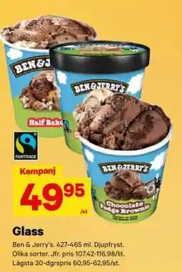 City Gross Ben & Jerry's Ice Cream erbjuda