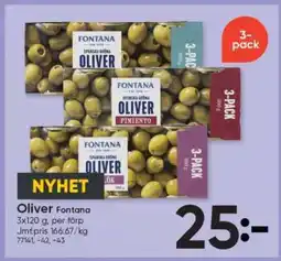 DollarStore Oliver Fontana erbjuda