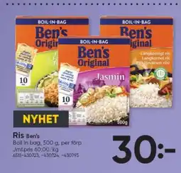 DollarStore Ris Ben's erbjuda