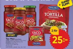 DollarStore TEX-MEX Santa Maria erbjuda